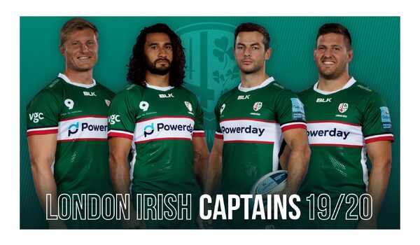 London Irish announce captaincy quartet